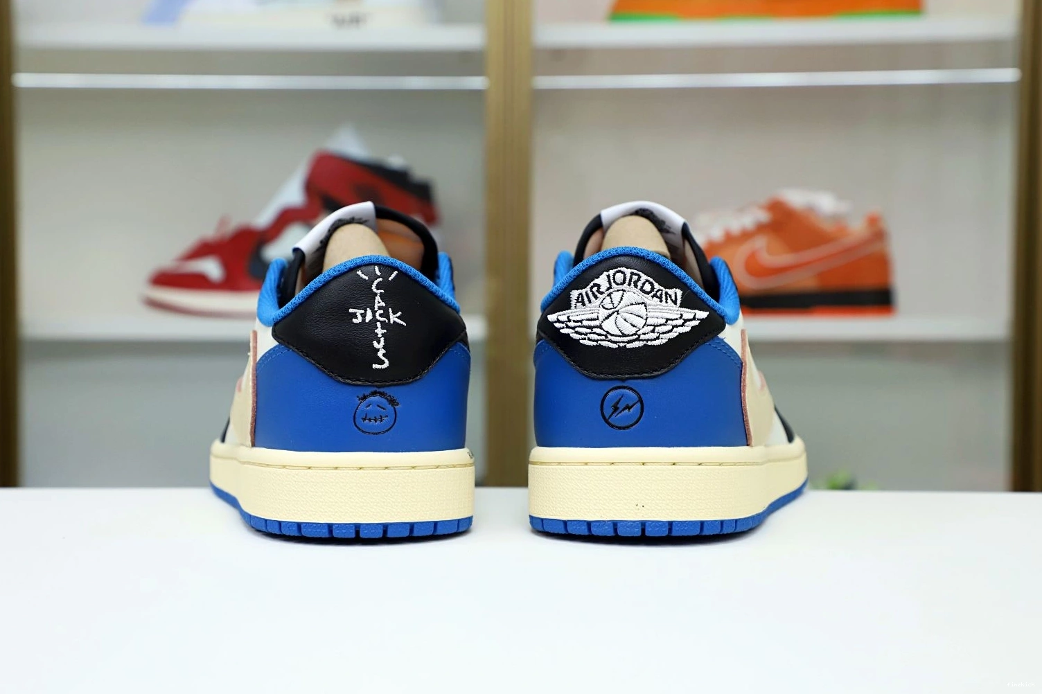 LOW AIR FRAGMENT DESIGN SCOTT JORDAN X 1 X TRAVIS 0919